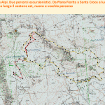 Santa croce del Monte Alpi_Vecchio e nuovo percorso in grafico